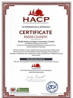 Sertifikat HACCP